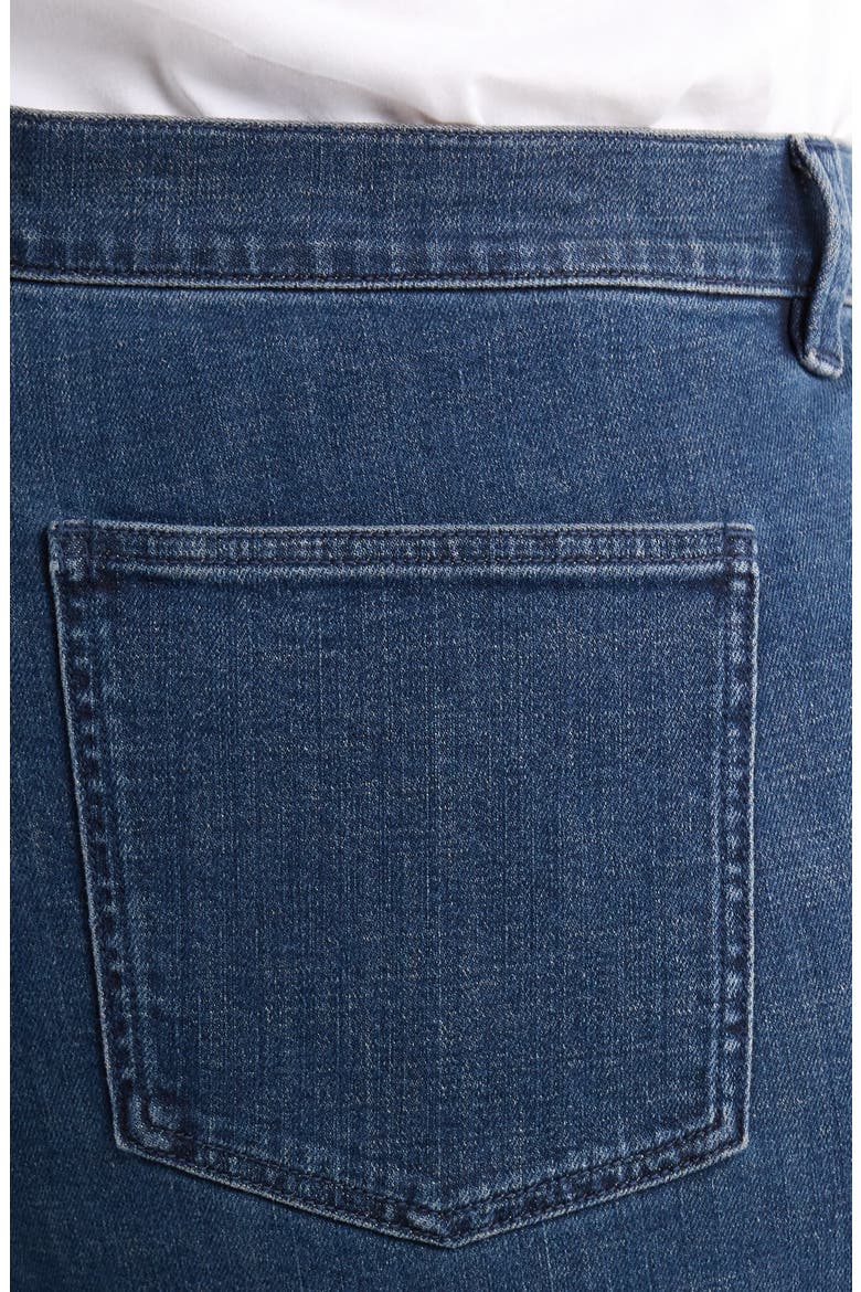 High Waist Ankle Straight Leg Jeans, Alternate, color, MIDNIGHT INDIGO