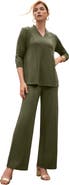 Jessica London Perfect Ease A Line Collared Top