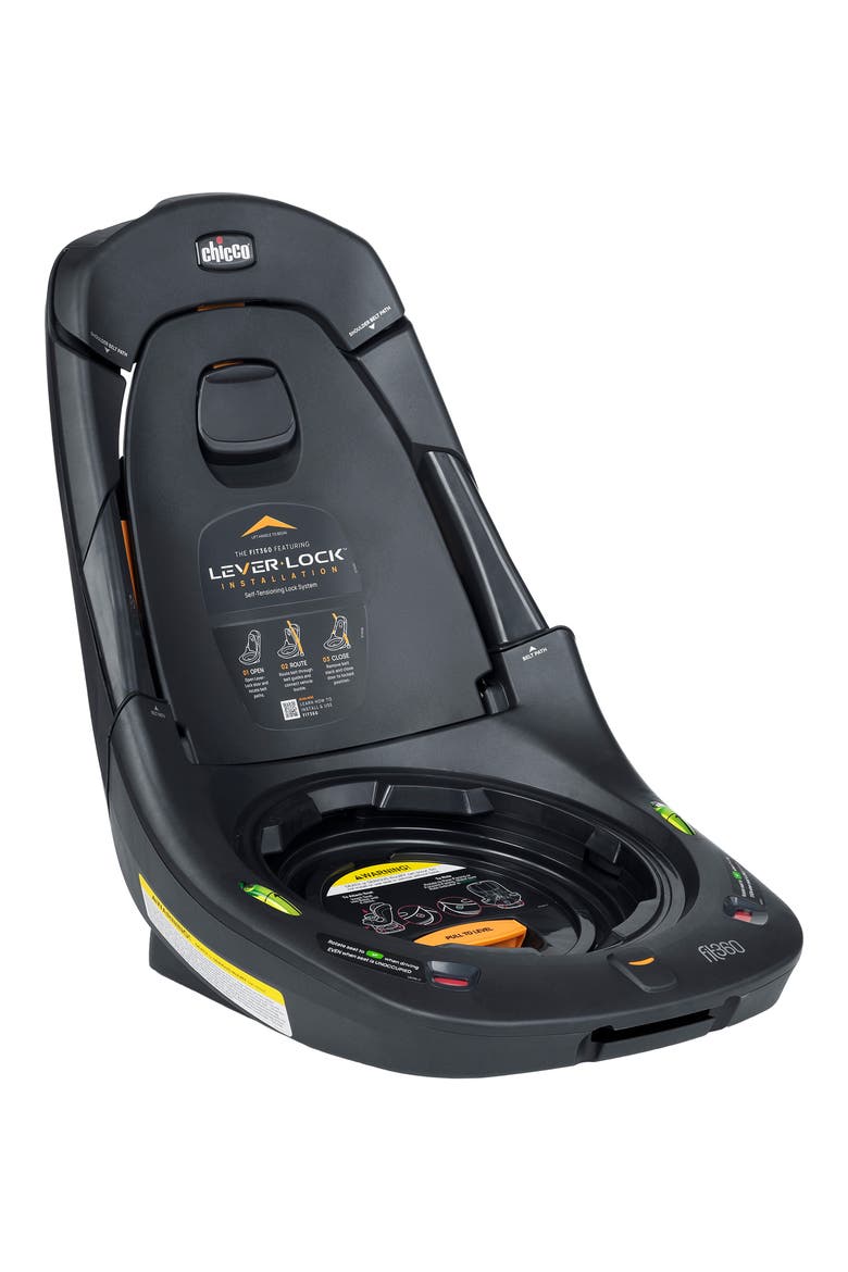 Fit360 Rotating Convertible Car Seat Base, Alternate, color, GREY