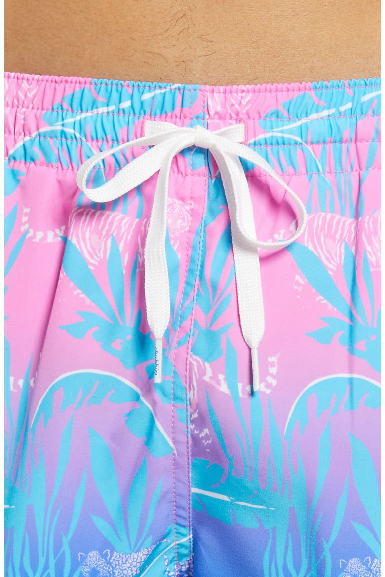 The Hydrofoils 7-Inch Swim Trunks, Alternate, color, BRIGHT PINK