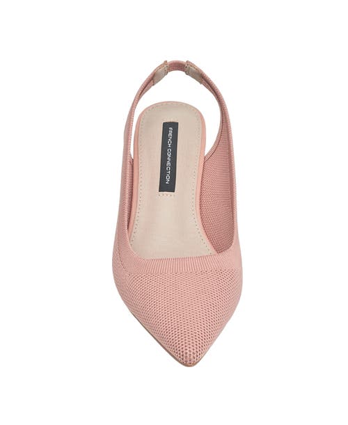 French Connection Viva Slingback Heel In Pink