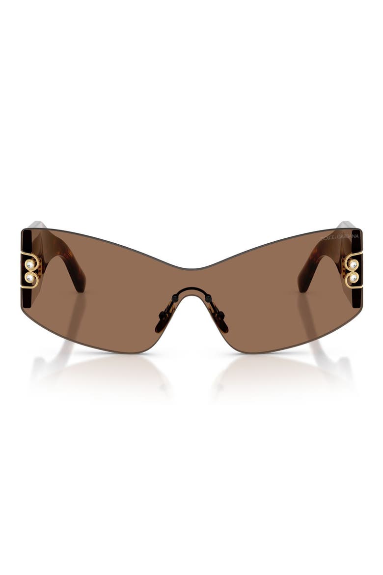 142mm Cat Eye Sunglasses, Main, color, HAVANA / DARK BROWN