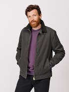 Aubin Newland Canvas Harrington Utility Jacket