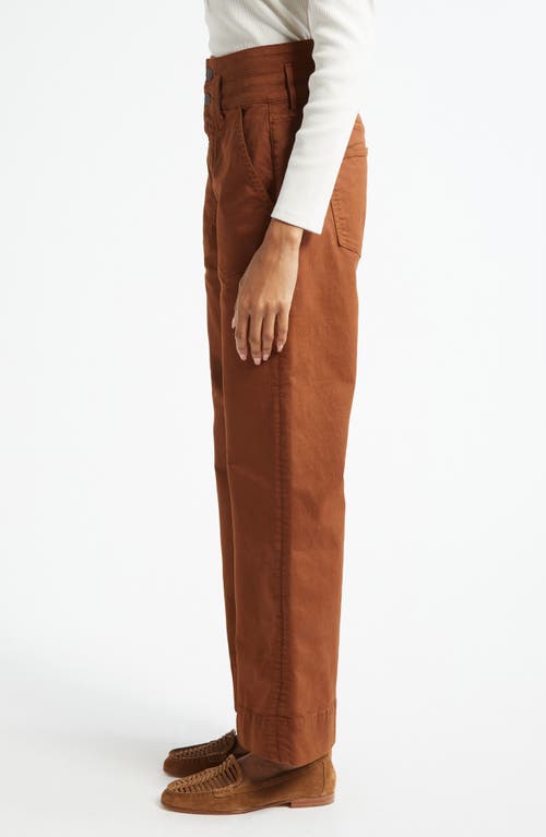 Veronica Beard Hilde Ankle Wide Leg Pants