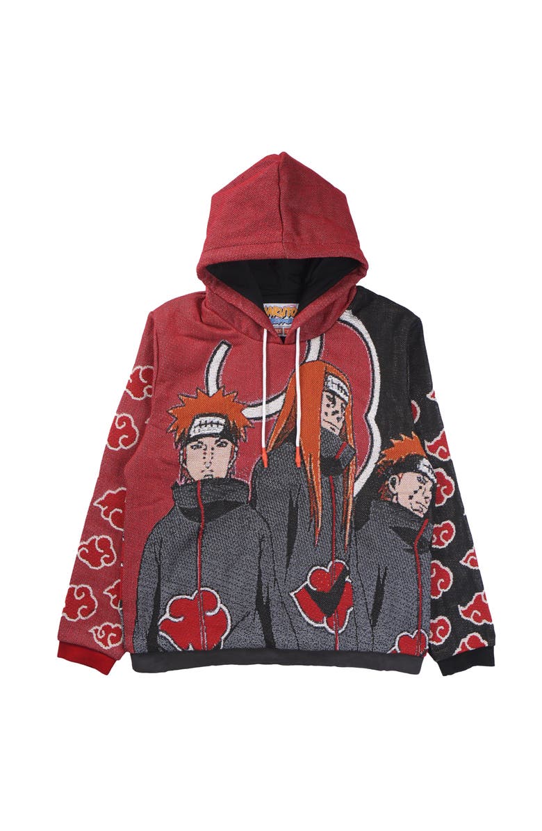 VERYRARE Pain Six Paths Hoodie, Main, color, Red