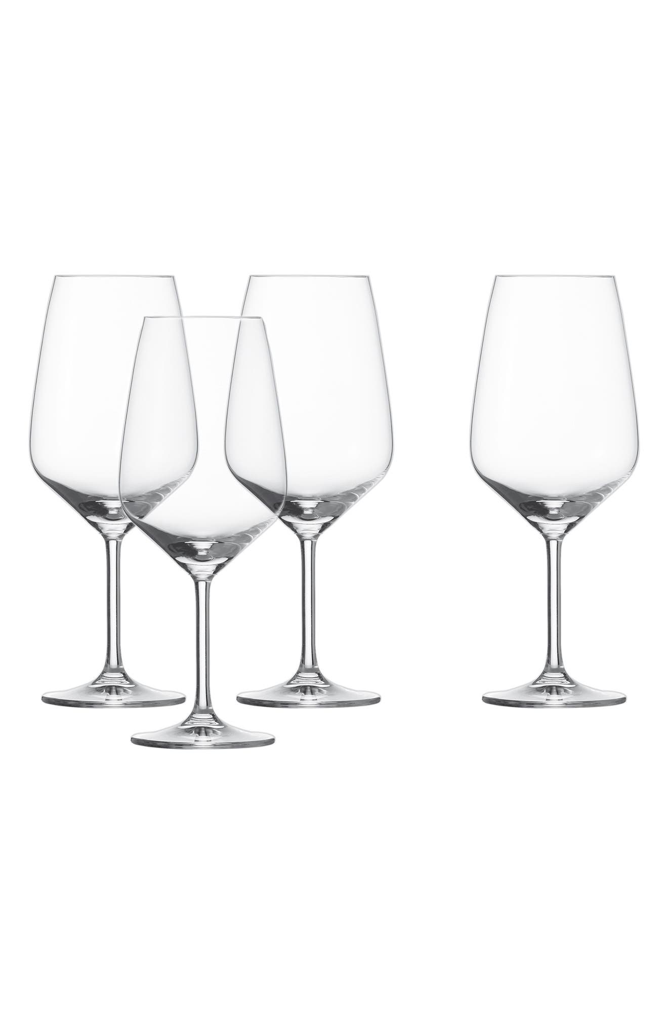 Fortessa Set of 4 Tulip Claret Wine Glasses