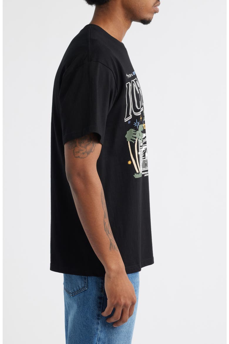 Store Front Cotton Graphic T-Shirt, Alternate, color, BLACK