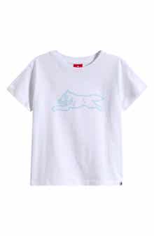 Kids' Yikes Stripes Cotton Graphic T-Shirt