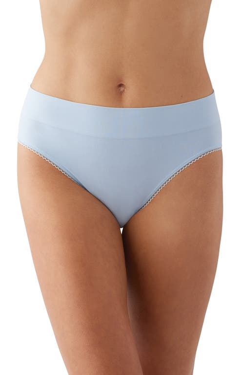 Wacoal Feeling Flexible High Cut Briefs In Blue
