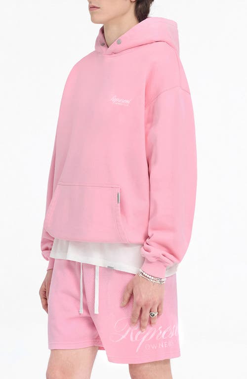 Represent Owners Club Logo Hooded Sweatshirt In Multi