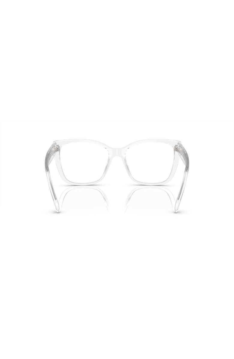 Swarovski 53mm Irregular optical glasses, Alternate, color, Transparent