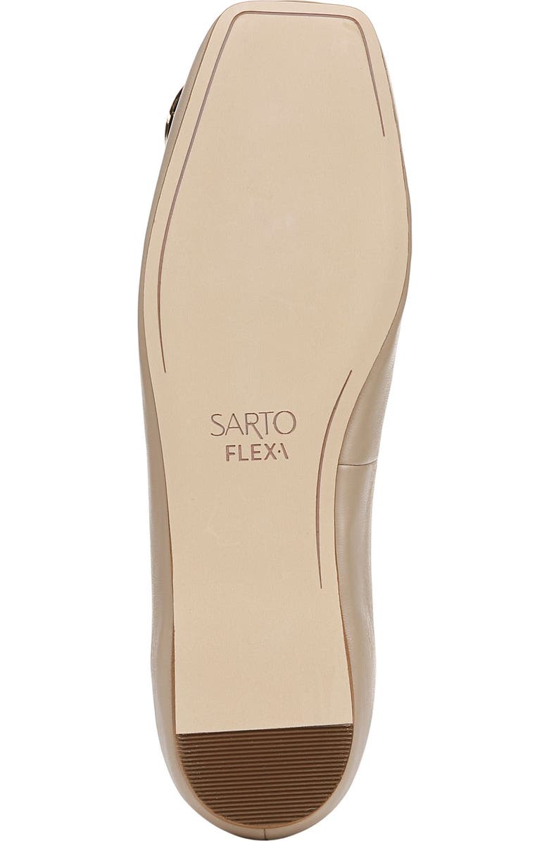 SARTO by Franco Sarto Maya Square Toe Ballet Flat, Alternate, color, Beige
