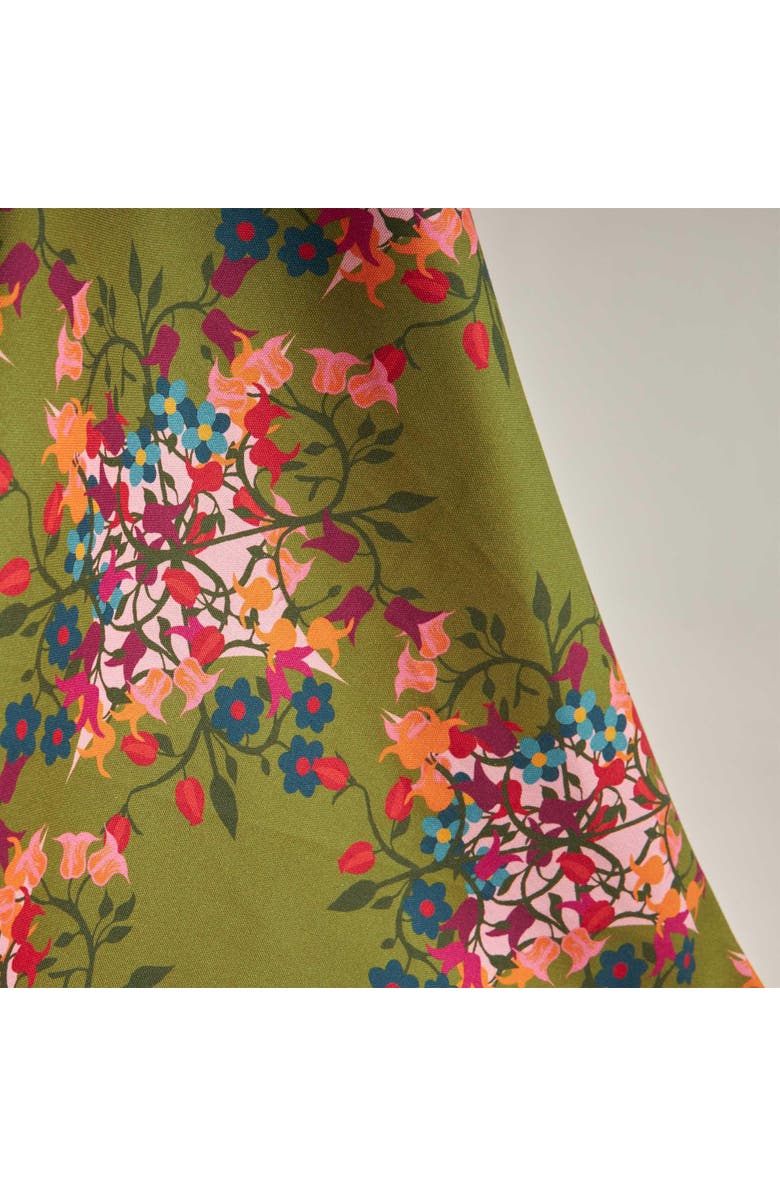 Sophie Williamson Design Tablecloth, Alternate, color, Green