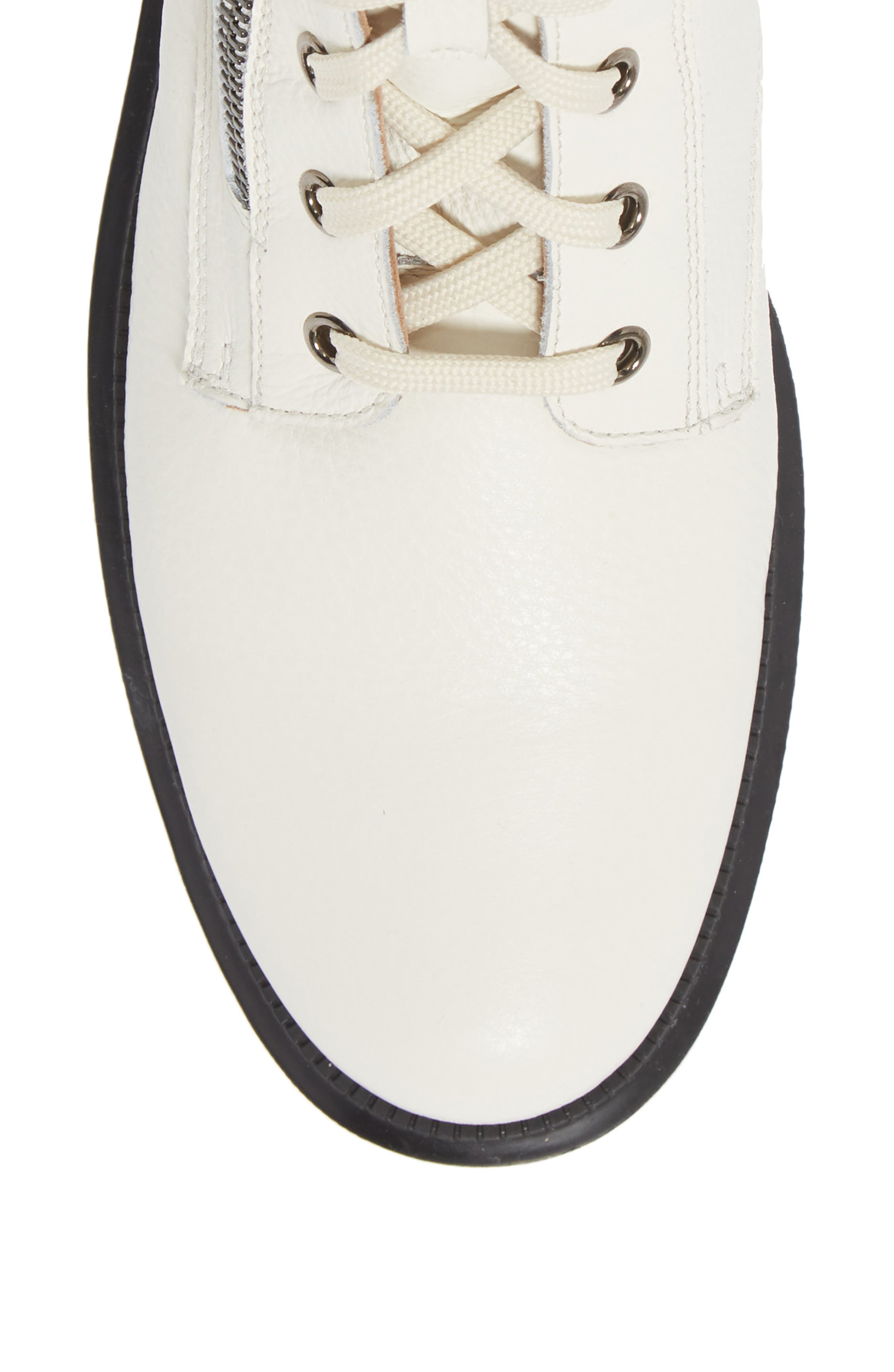 Laila Water Resistant Bootie, Alternate, color, OFF WHITE
