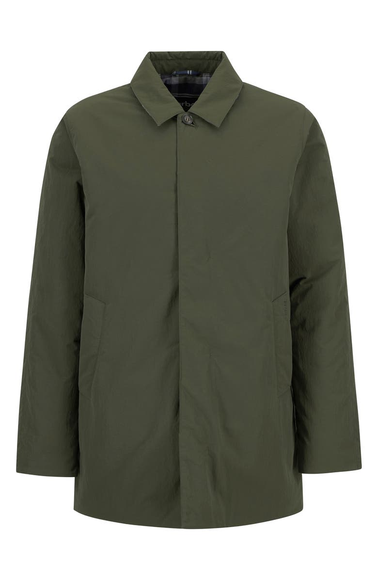 Barbour Wadded Lorden Waterproof Jacket, Alternate, color, Olive