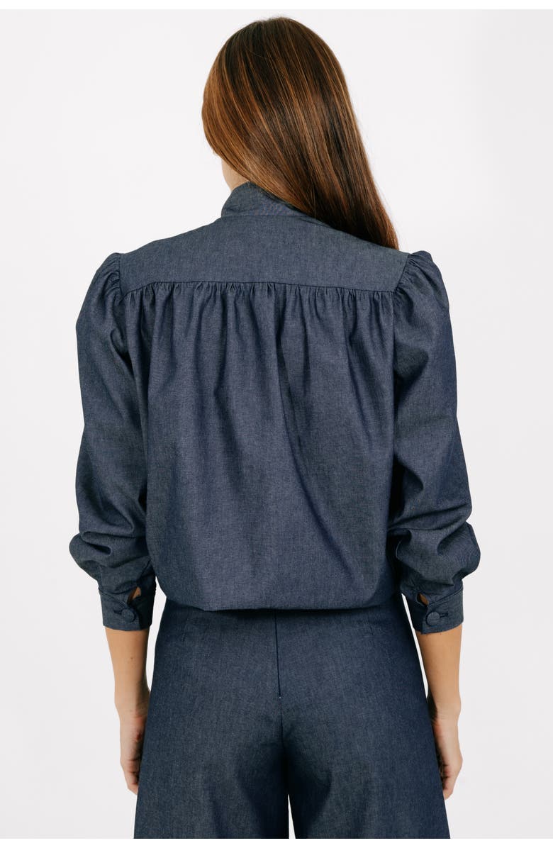 Valentina Gordon Cove Jacket, Alternate, color, Dark Denim