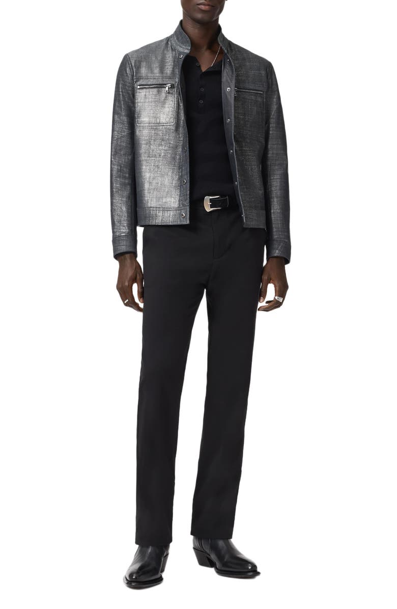 John Varvatos Flint Flare Pants, Alternate, color, Black