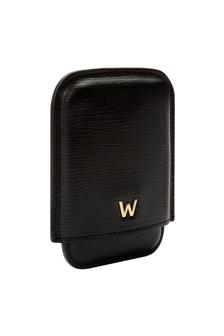 W Moulded Card, Alternate, color, Black