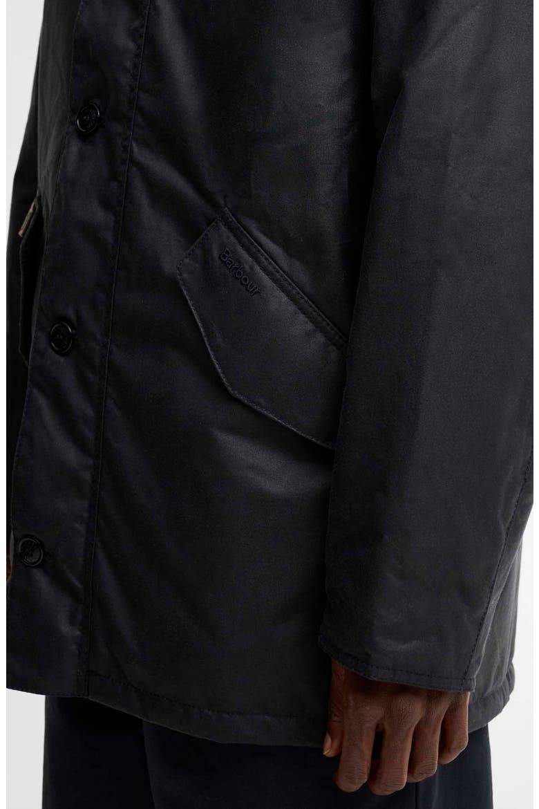 Modern Powell Waxed Cotton Jacket, Alternate, color, NAVY