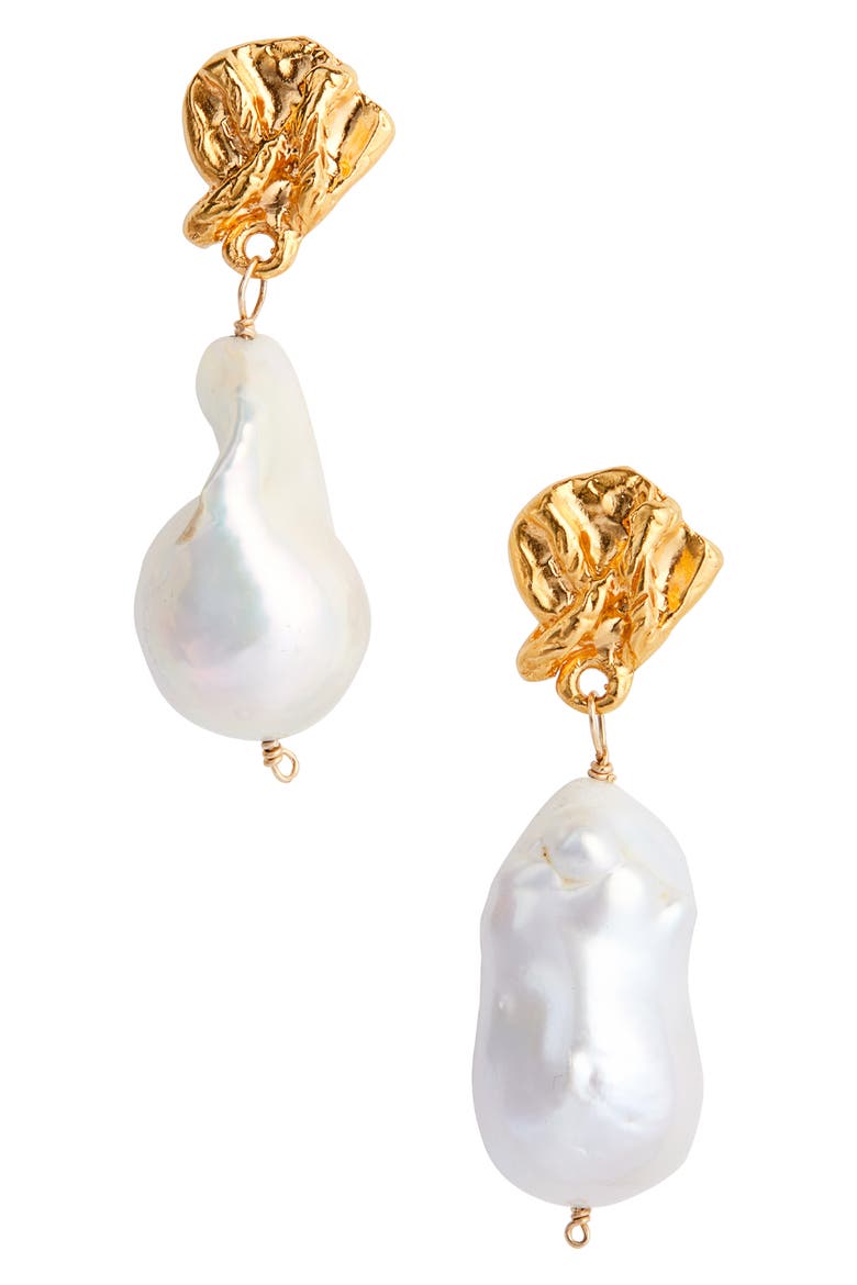 The Fragment of Light Earrings, Main, color, GOLD