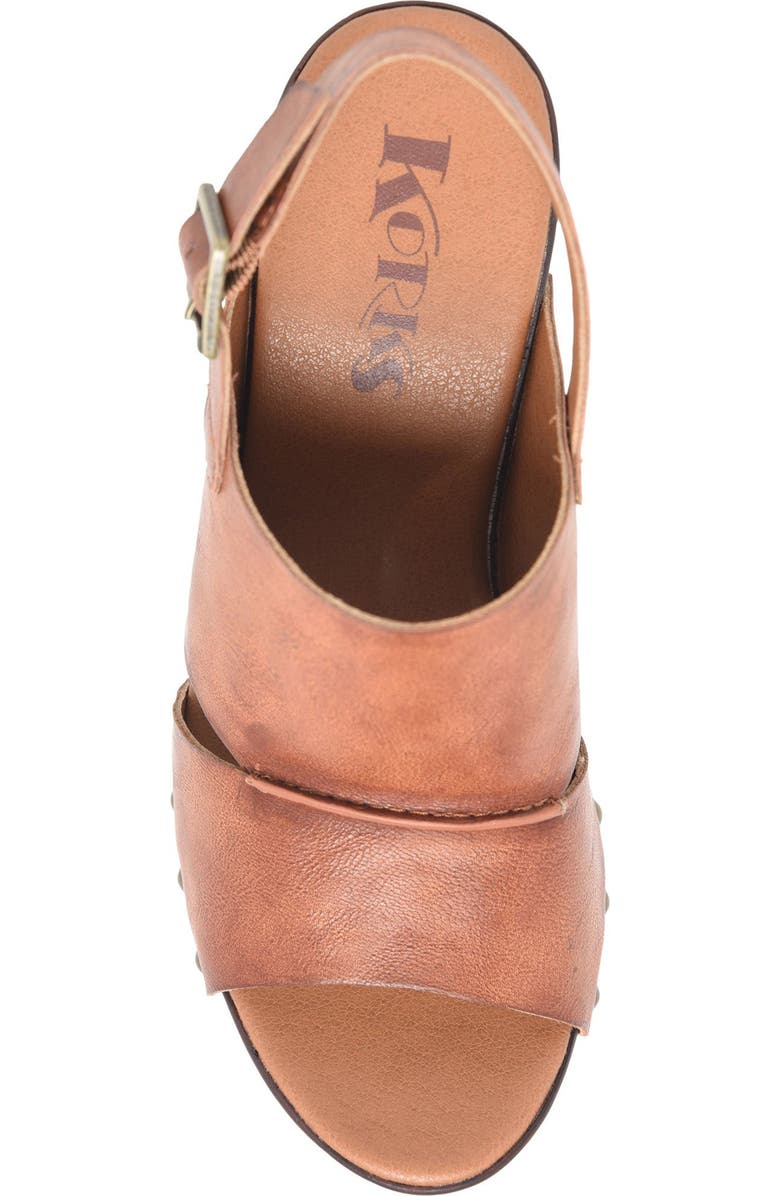 KORKS Kristian Slingback Sandal, Alternate, color, Tan