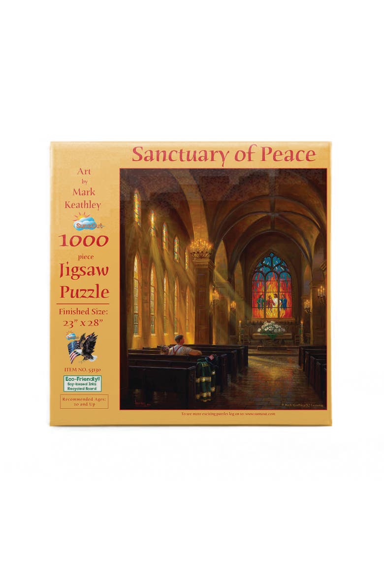 Sanctuary of Peace 1000 piece Jigsaw Puzzle for Adults, Alternate, color, Multicolor