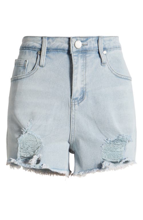 PTCL PTCL SYDNE RIPPED HIGH WAIST STRETCH DENIM SHORTS 