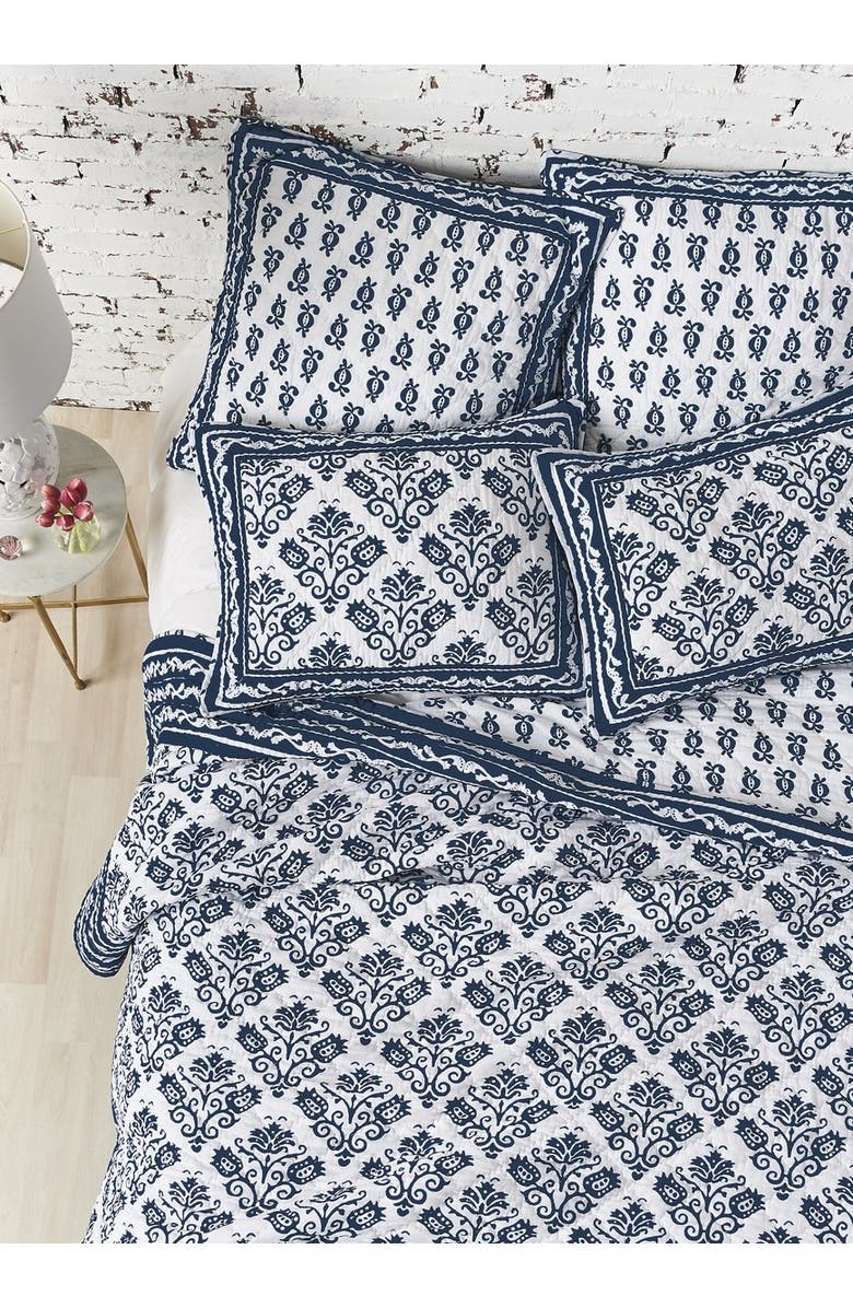 carol & frank Cassie Quilt, Alternate, color, Blue