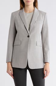 Theory Trace Stretch Wool Blazer