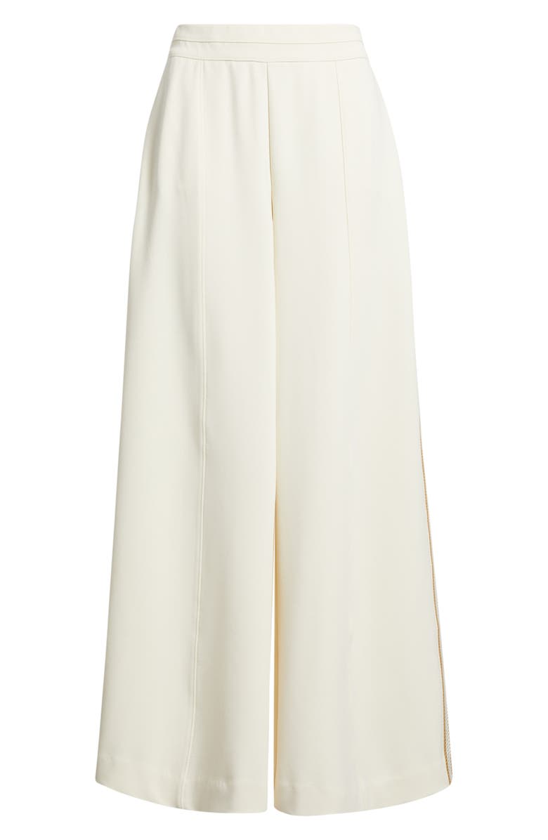 Wit & Wisdom Skyrise Pintuck Palazzo Pants, Alternate, color, Ecru