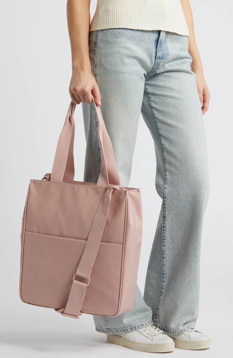 Béis North/South Recycled Polyester Tote, Alternate, color,