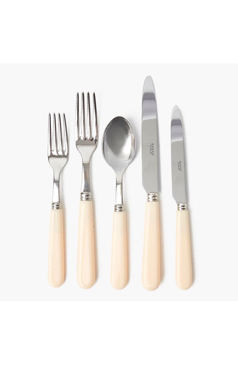 Mrs. Alice Ivory Cutlery Set, Main, color, Neutral