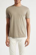 TOM FORD Short Sleeve Lyocell & Cotton Crewneck T-Shirt