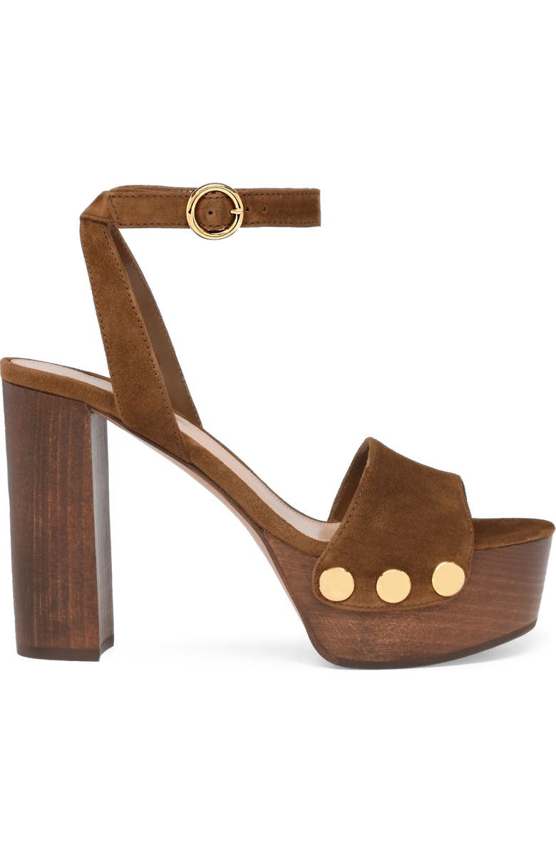 Gianvito Rossi Ardèa Sandals, Main, color, Brown Leather