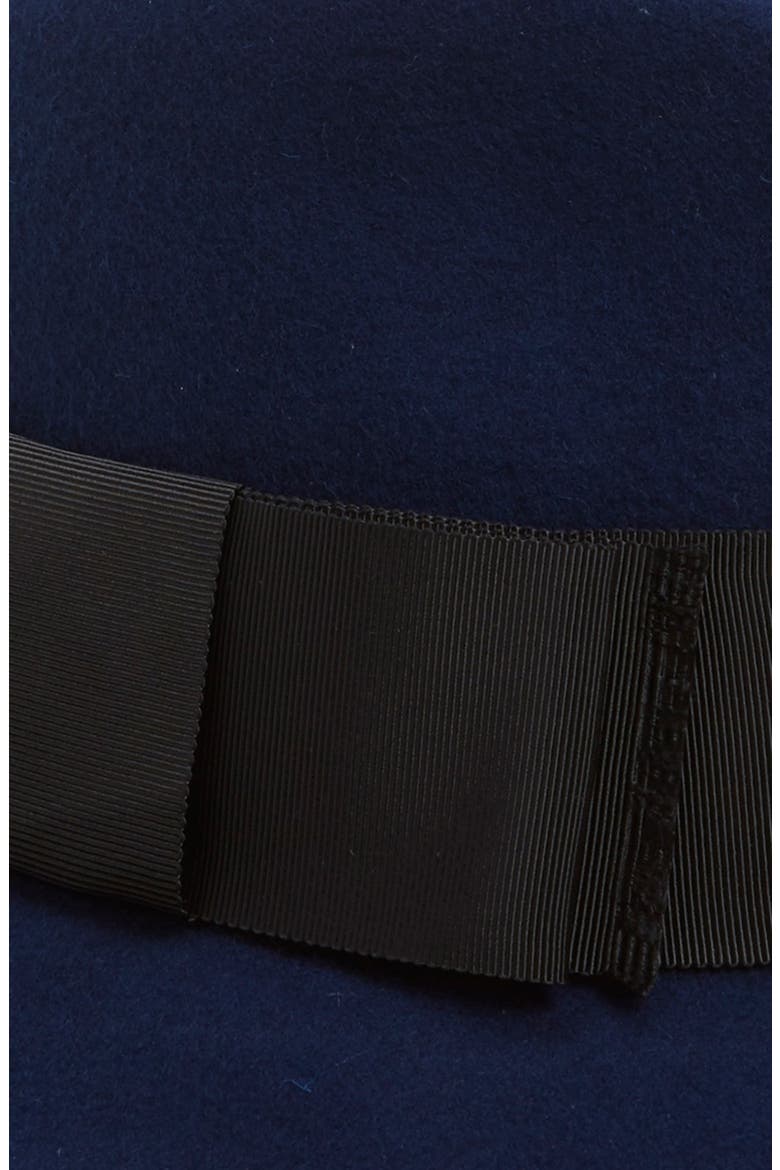 grosgrain fedora, Alternate, color, BLUE