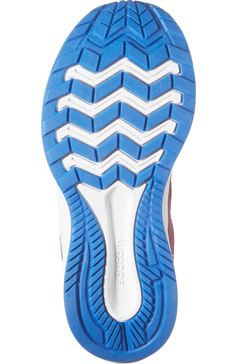 Saucony Kids' Cohesion Kidz A/C Sneaker, Alternate, color, Plum