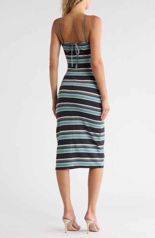 Amuse Society Beach Crush Knit Tank Dress In Multi