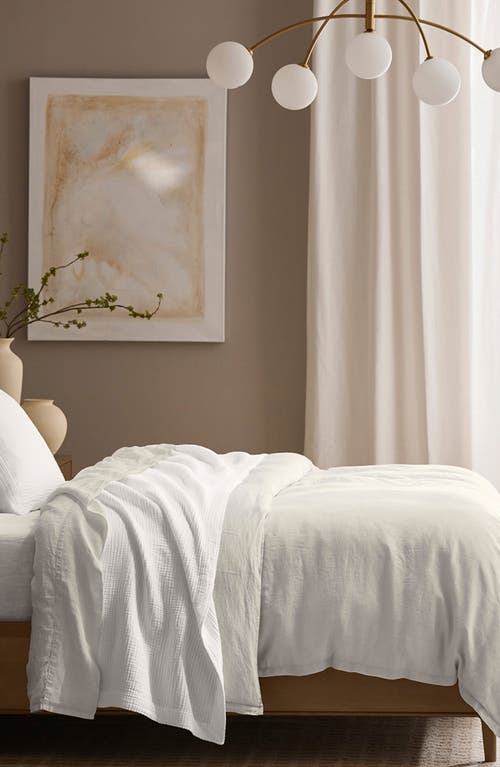 Boll & Branch Dream Bed Blanket In White