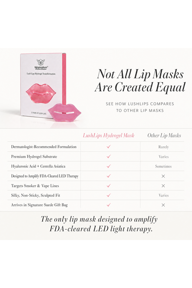 LushLips Hydrogel Mask, Alternate, color, Pastel Pink