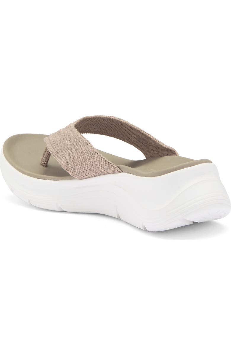 SKECHERS Kamaryn Thong Sandal, Alternate, color, Tan