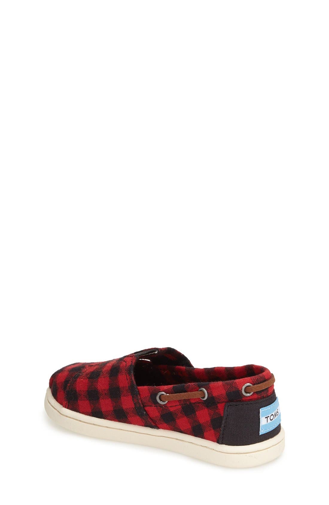 'Bimini' Slip-On, Alternate, color, RED/ BLACK