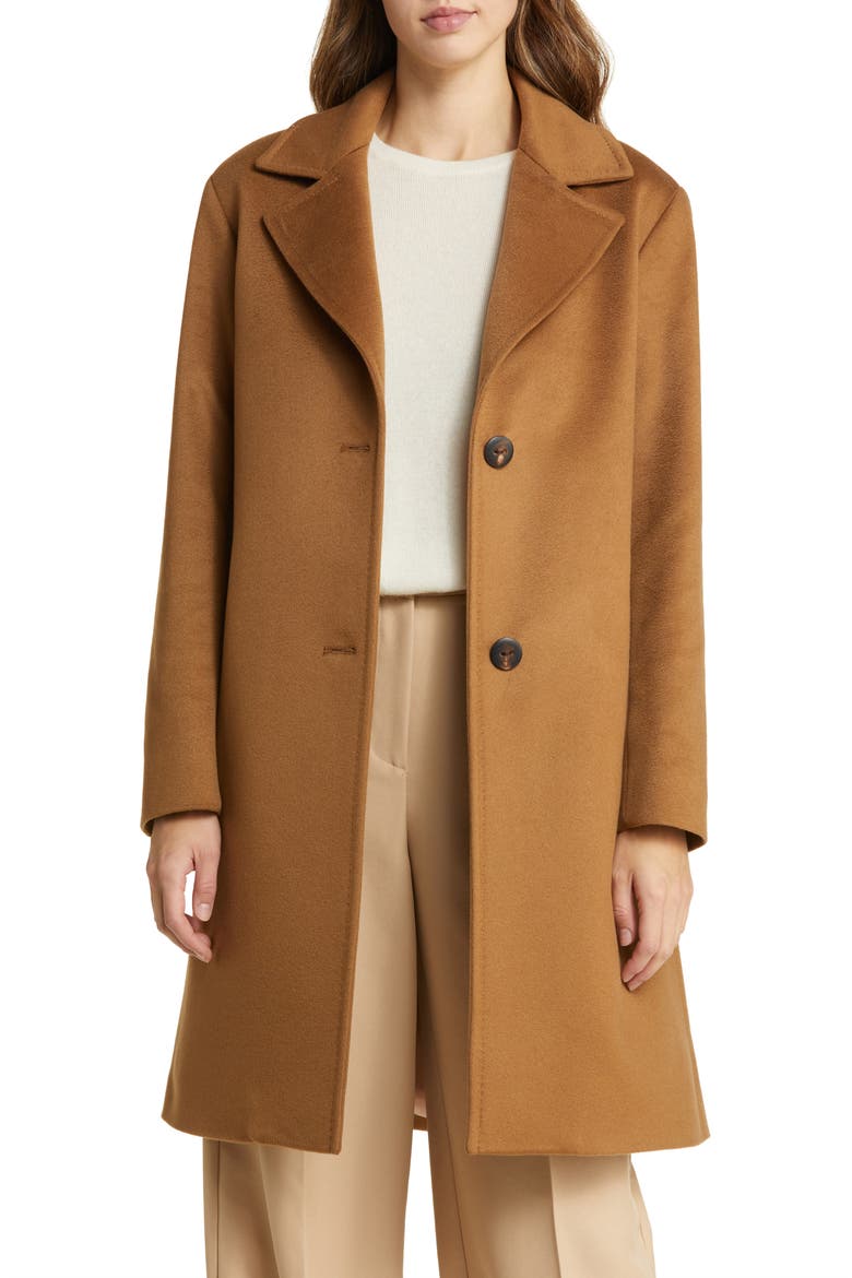 Stanton Cashmere Coat, Alternate, color, VICUNA
