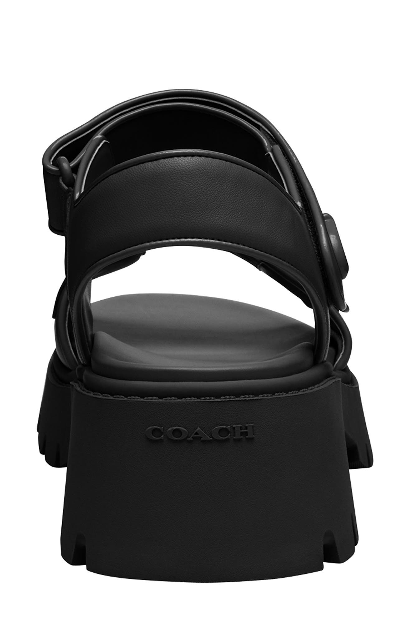 COACH Brynn Ankle Strap Platform Sandal, Alternate, color, 