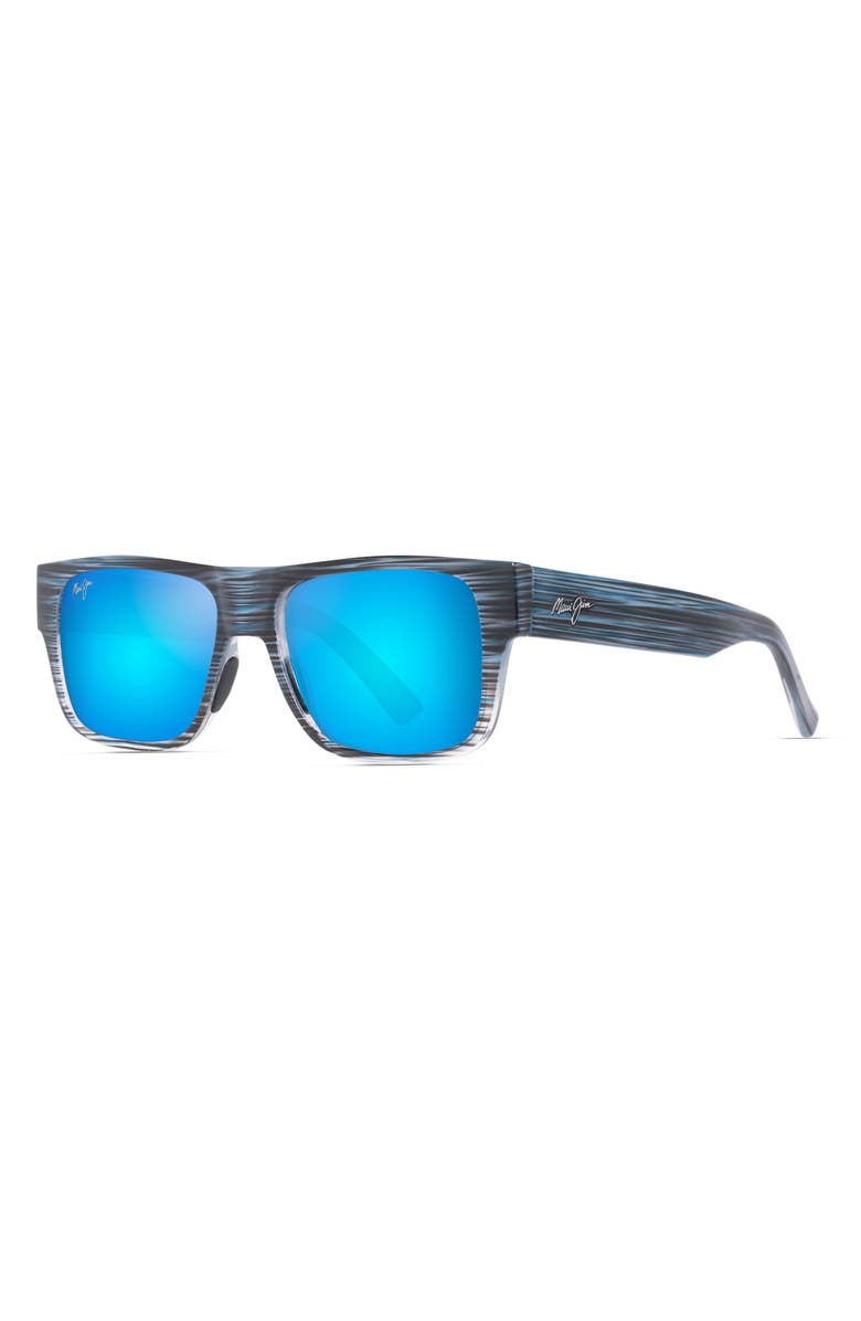 Maui Jim Keahi 56mm Polarizedplus2<sup>®</sup> Sunglasses, Alternate, color, Blue