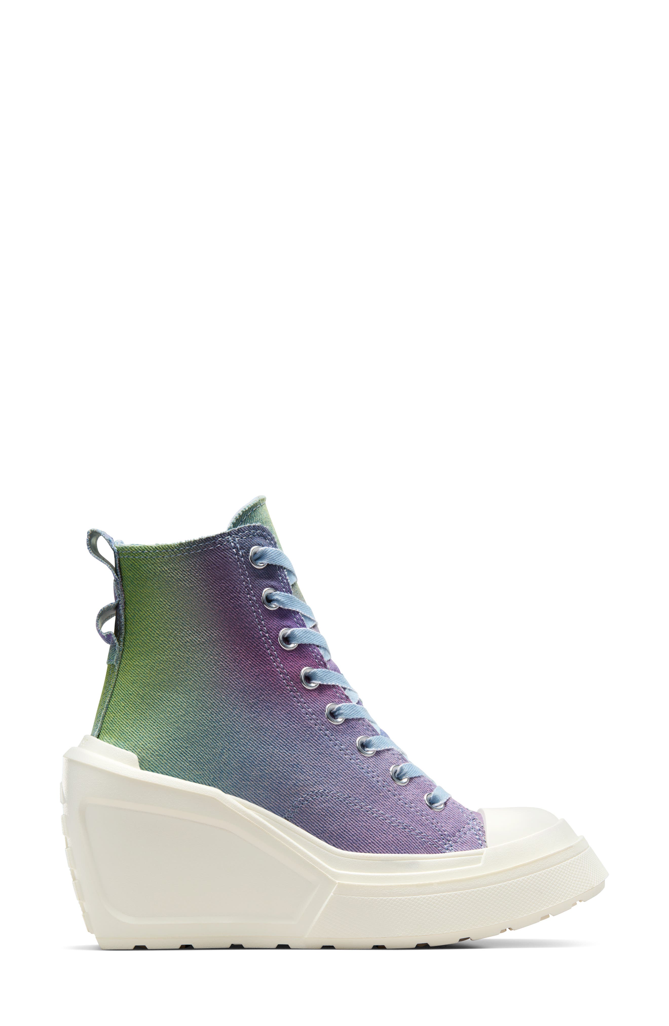 Converse Chuck 70 De Luxe High Top Wedge Sneaker, Alternate, color, 