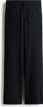 H&M Wide Twill Trousers