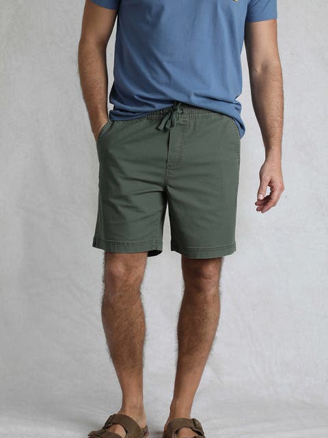 Weston Relaxed Canvas Shorts