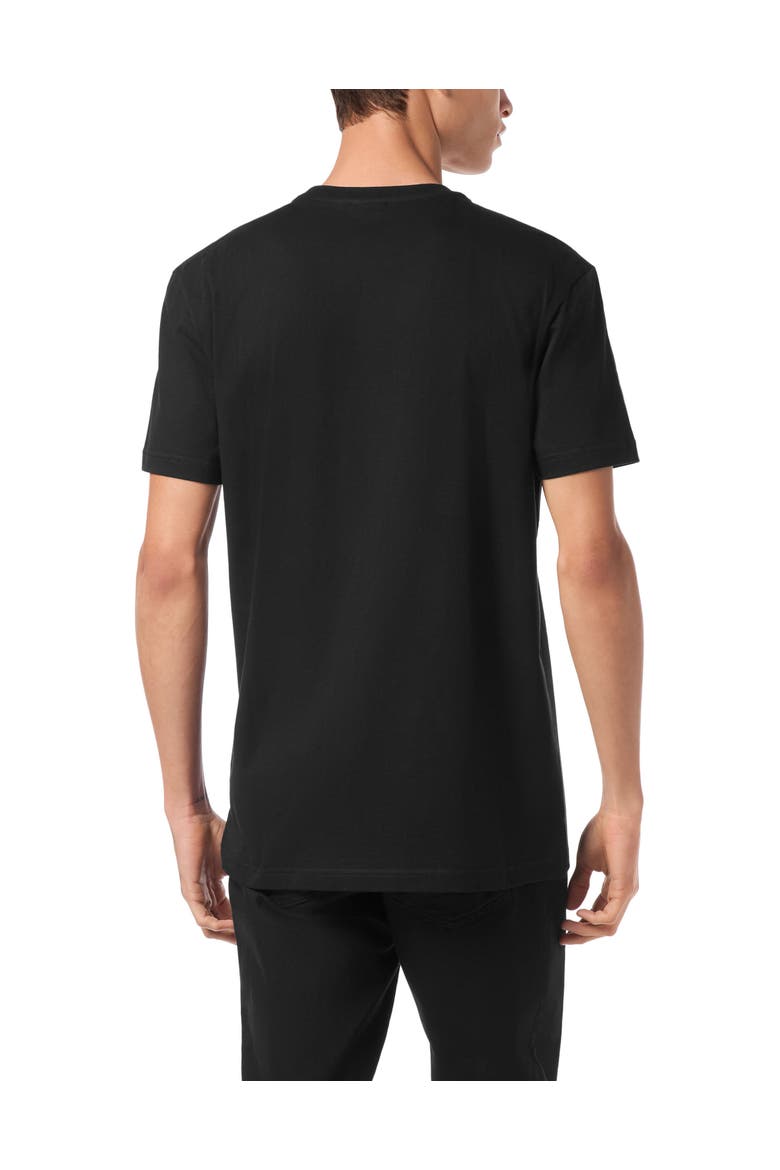 T-shirt Round Neck Ss Men, Alternate, color, black