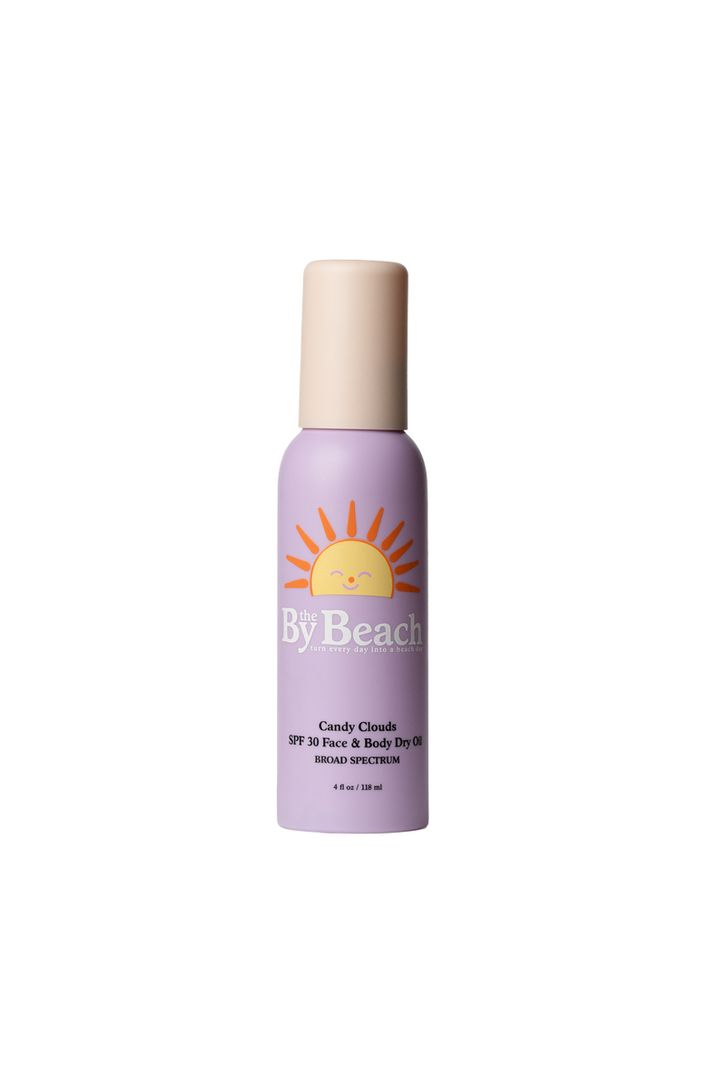 By the Beach Suncare Candy Clouds SPF30 Dry Oil 4oz, Main, color, Purple