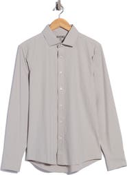 Rhone State of Mind Slim Fit Stretch Button-Up Shirt